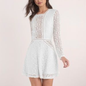 Tobi LADY CAPULET WHITE SKATER DRESS